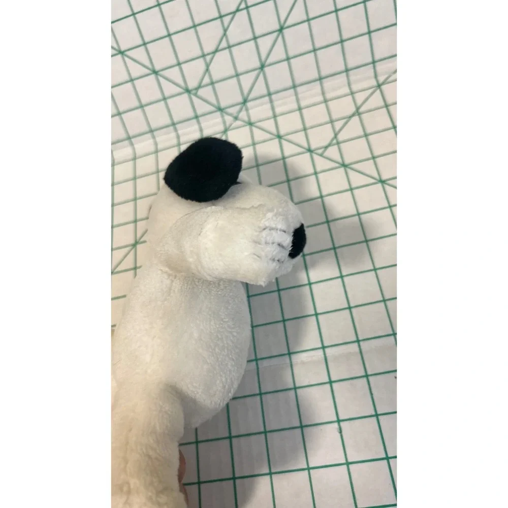 Vintage 1968 Snoopy Peanuts Plush United Feature Syndicate 12 Inch White Black